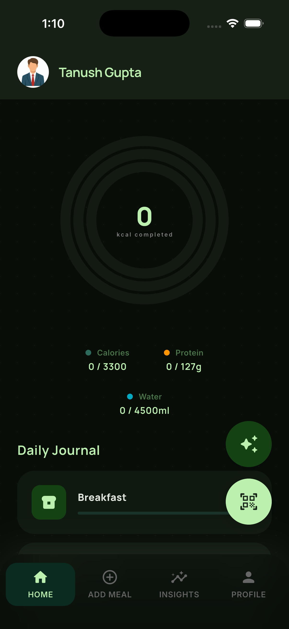 Kalor-Tech mobile application screenshot 1