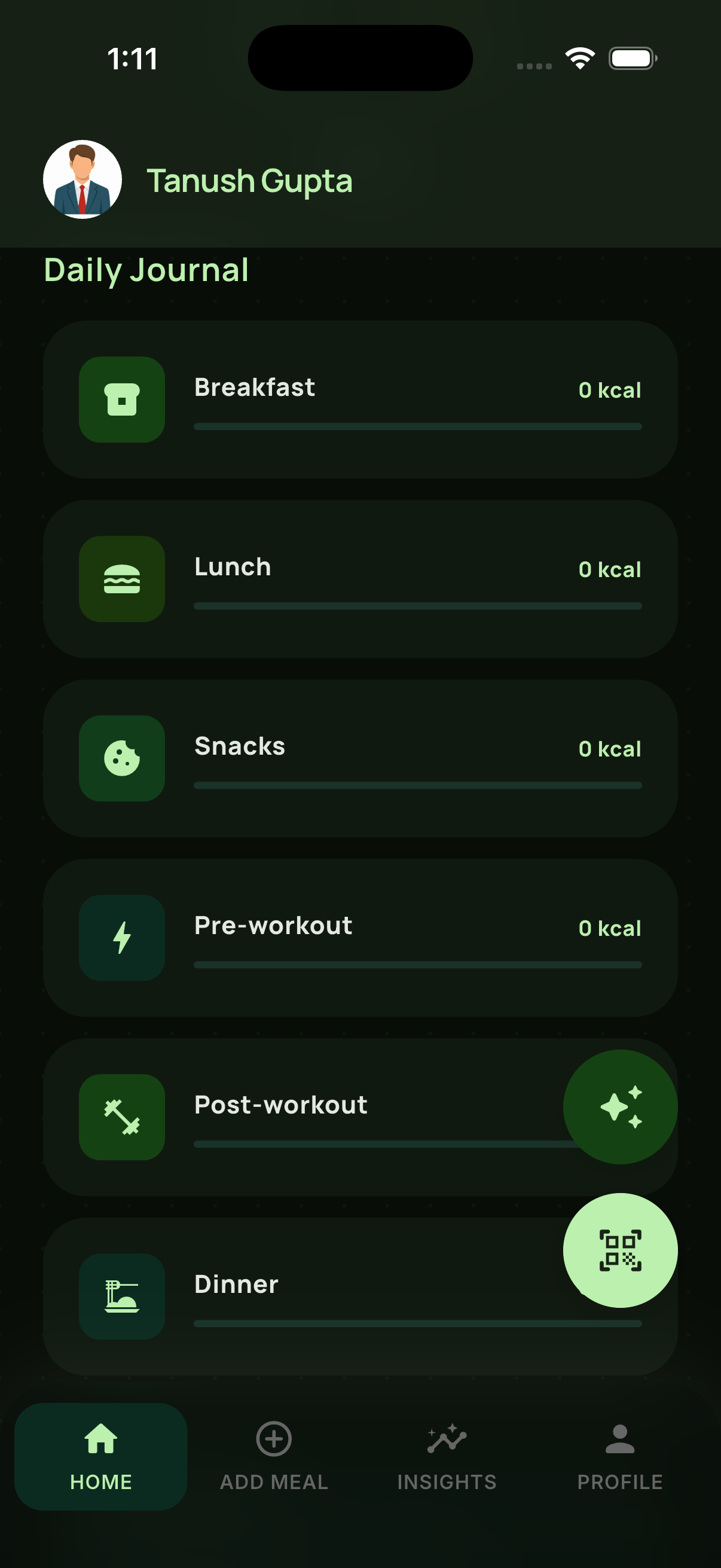 Kalor-Tech mobile application screenshot 2