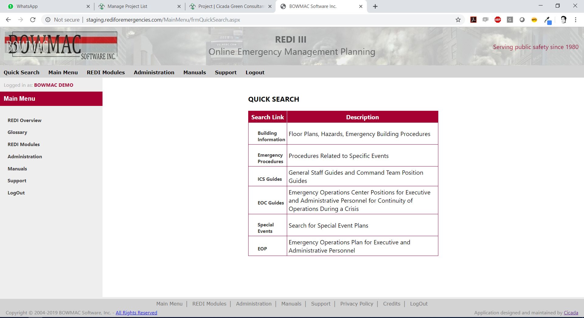 REDI III screenshot 1