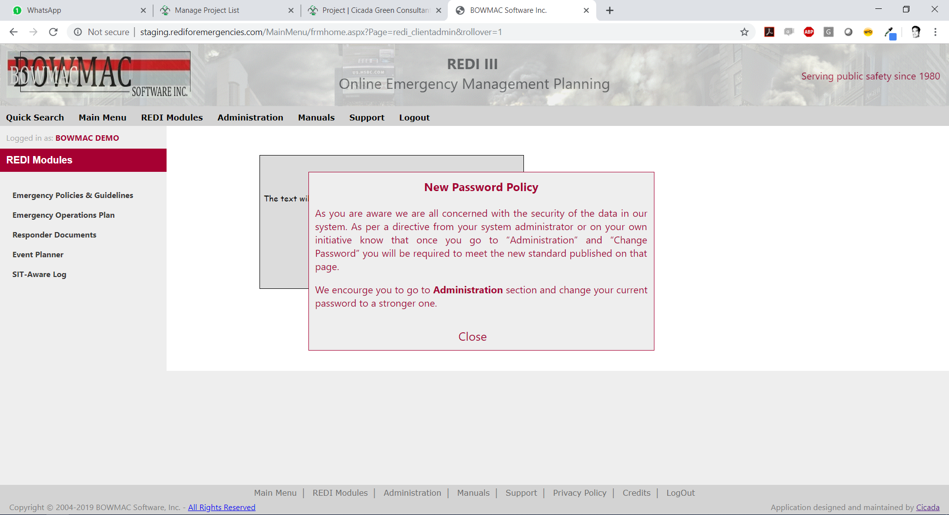 REDI III screenshot 2