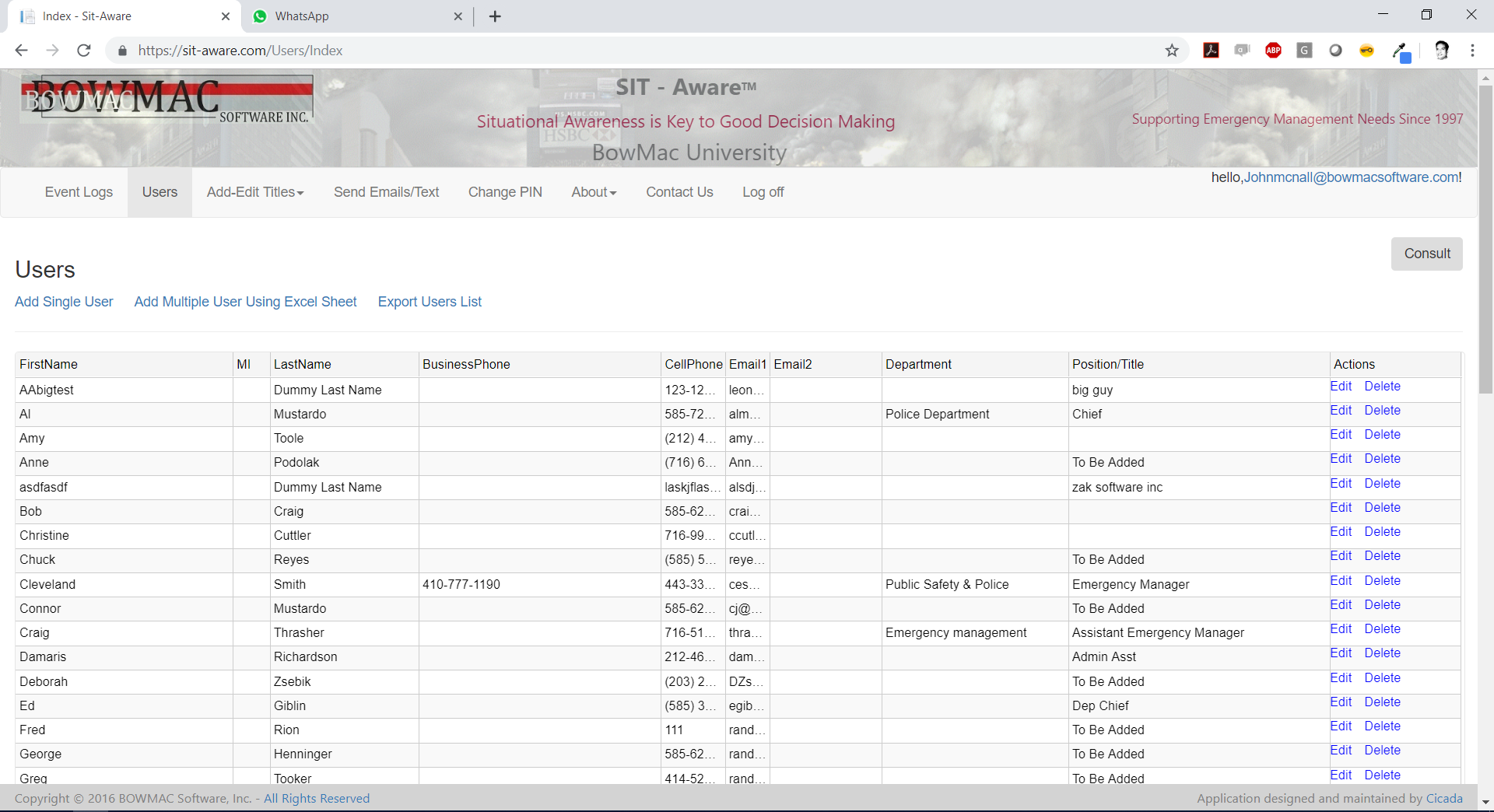 SIT-Aware screenshot 2